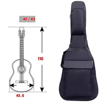 42" guitar gig bag, View more