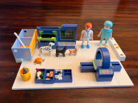 Playmobil, clinique vétérinaire, salle d'opération