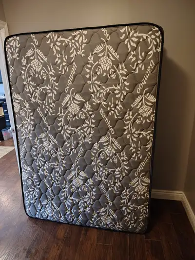 1 month old double mattress and box spring, View more