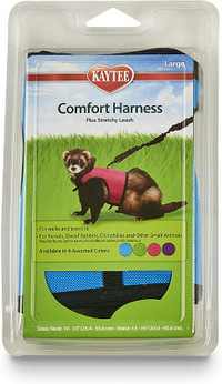 KAYTEE Comfort Harness & Stretchy Leash (Read Description)