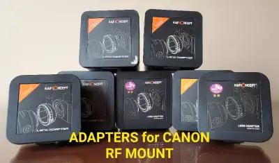 VARIOUS ADAPTERS for CANON RF MOUNT, View more