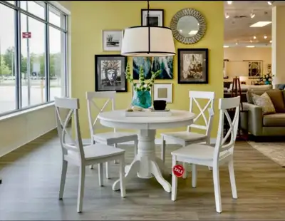 5-Piece Wooden Dining Set-Brand New, View more