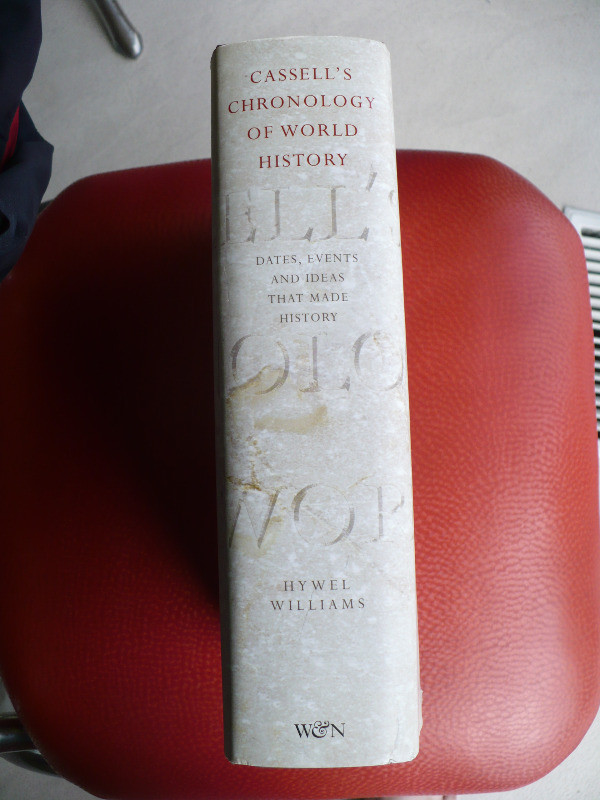 CASSELL'S CHRONOLOGY OF WORLD HISTORY ( HYWEL WILLIAMS) dans Autre  à Longueuil/Rive Sud - Image 3