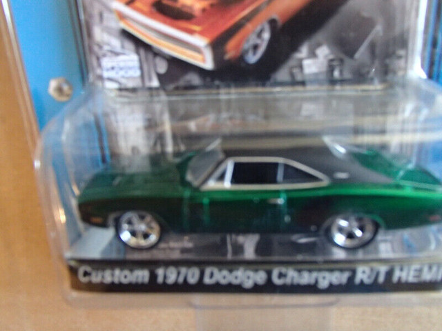 1:64 Greenlight MCG S&C S7 1970 Dodge Charger R/T  Green Machine in Toys & Games in Sarnia - Image 3