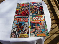 4 Comics Books  '' CONAN le BARBARE  ''no 34....