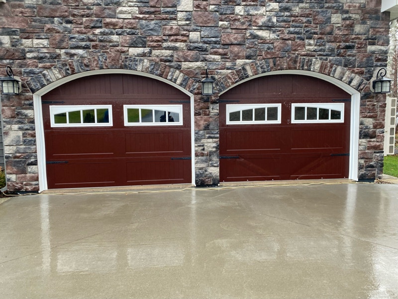 Two Garage Doors and Front Door Windows, Doors & Trim Cape Breton