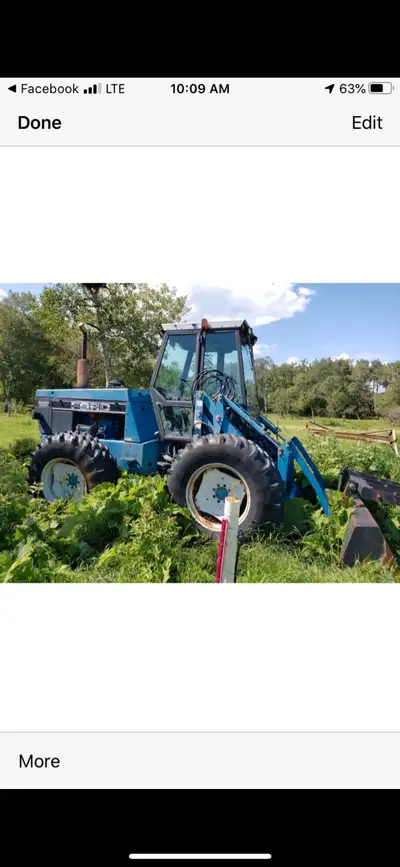Looking for project running or non running bidirectional tractors. Also looking for a spare loader....