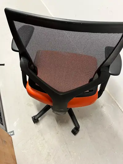 Ergonomic Mesh Office Chair – Tangerine/Orange & Black, View more