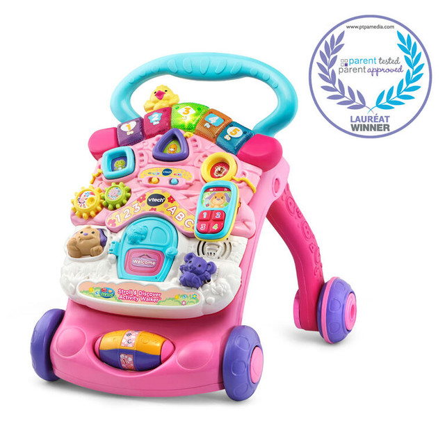 NEW VTech Stroll and Discover Activity Walker - Pink in Toys in Windsor Region