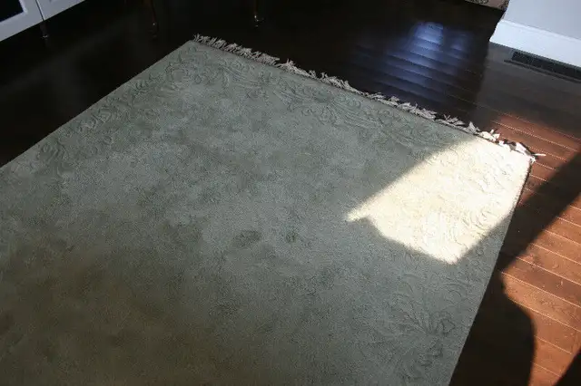 Luxurious - 8' x 5'  Thick, heavy, wool rug!! in Rugs, Carpets & Runners in Oshawa / Durham Region - Image 4