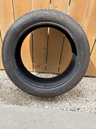 1 low profile tire 225/45 R18. MS Radial. Good tire, or possibly for a spare? Text or call Rob 204-7...