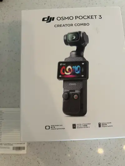 selling an osmo pocket gimbal camera- bought for a fitness studio but we didn’t end up using it. Onl...