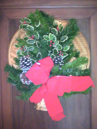 Hanging Christmas Tree Door/Wall Wreath