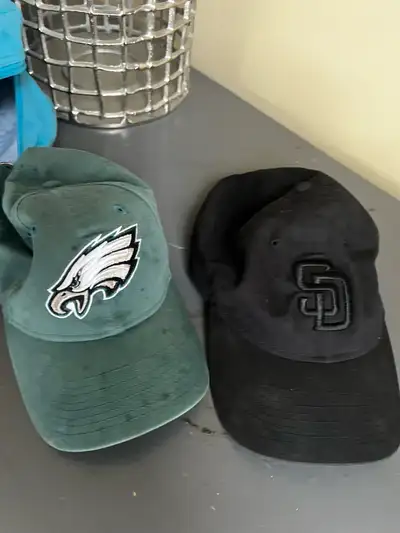 Philadelphia Eagles and San Diego Padres Hats, View more