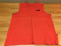 Puma Orange Undershirt - Brand T-Shirts 13