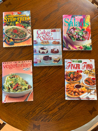 Cookbooks, Australian women’s weekly, set of 5 cookbooks