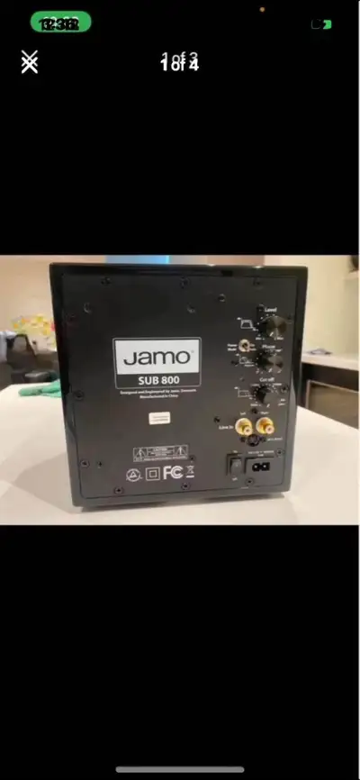 one subwoofer - JAMO, View more