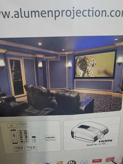 150 obo(FHD) Home Theatre/Bright,Clear image/Extra New Bulb/, View more