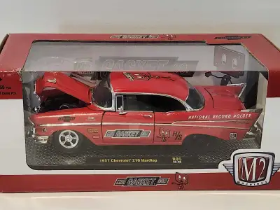 1957 Chevrolet 210 Hardtop M2 1:24 diecast model , View more