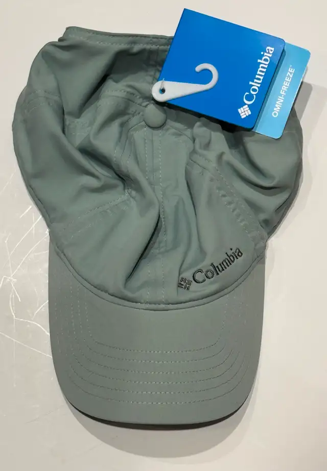 Columbia Coolhead Hiking Cap, NEW with Tags, $20. (Retail $40.)