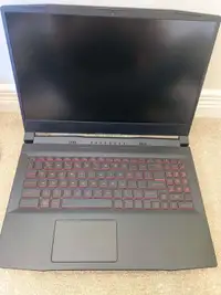 MSI Katana GF66 15.6" 144Hz Gaming Laptop