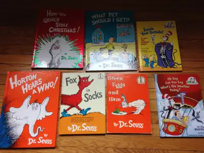 Dr. Seuss Books - Lot of 7 Books, View more