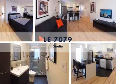 STUDIO TOUT ÉQUIPÉ Disponible dès maintenant Notre charmant studio entièrement équipé se trouve dans...