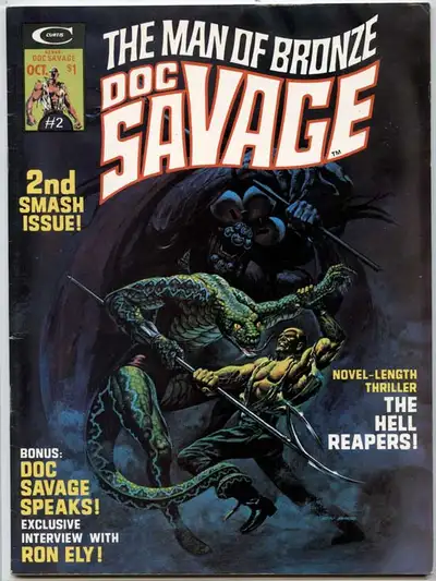 Doc Savage Magazine #2 Marvel Magazine Group 1976, View more