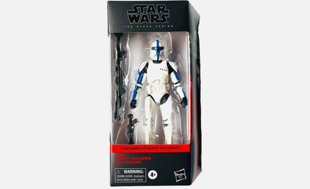Star Wars Black Series Phase 1 Clone Trooper Lieutenant #01 NEW