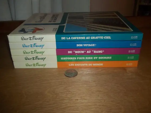 Vintage -The Book of Paris-Milan Italy-Walt Disney-1970-71-72630056681004831218