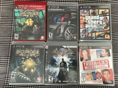 PS3 games - $10 each