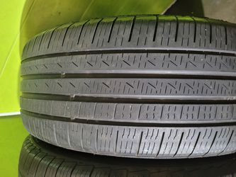 4 staggered 245/40/18 an 225/45/18 pirelli cinturato p7 all seas in Tires & Rims in Markham / York Region - Image 3