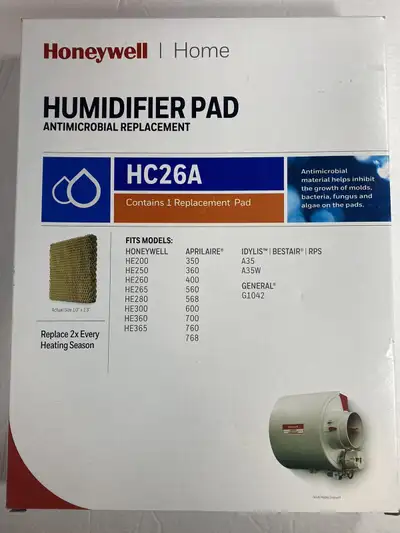 Honeywell humidifier replacement pad NEW in box, View more