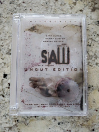 Saw Uncut Edition Widescreen DVD - Razor Case