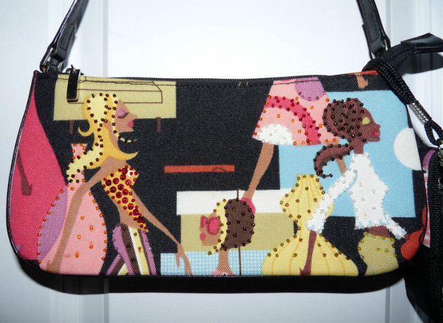 Vintage Antonio Nicci Fashion Divas Handbag (small size) in Women's - Bags & Wallets in City of Toronto - Image 3