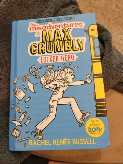 It's a max crumbly lock hero book. It's by Rachel Renee Russell. Not quite sure. If it's fiction or...