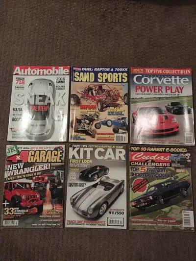 Misc. Hotrod,muscle car magazines., View more