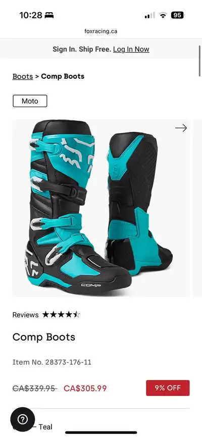 Like new wore for 6 hrs