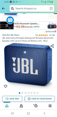 JBL waterproof speaker