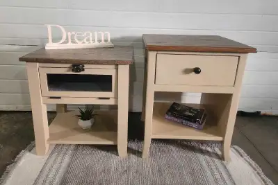 HIS AND HER NIGHTSTANDS, View more