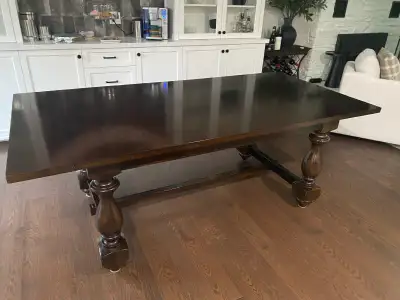 Wood Dining Table extendable , View more