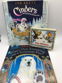 Jan Brett Books Christmas & Winter Themes $10 Each Hardcover