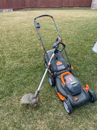 Lawn Mower/Trimmer combo