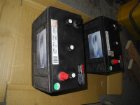 2 Battrey Commercial Group Size  6-Volt Battery