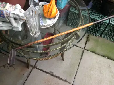 Vintage Antique Wooden Golf Club, View more