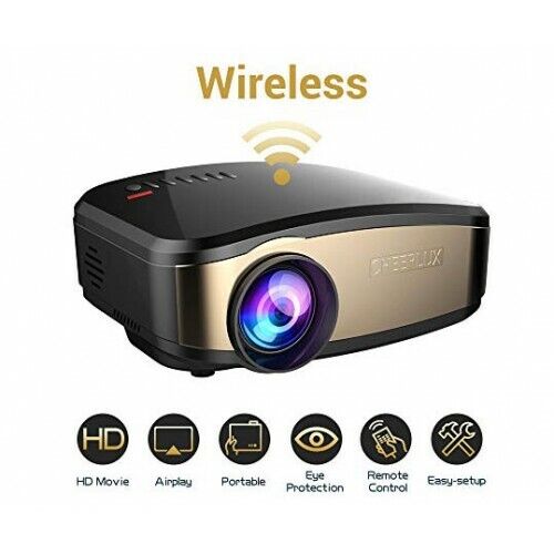 Projecteur WIFI Chromecast 2400 Lumens Projector HDMI VGA USB Autre