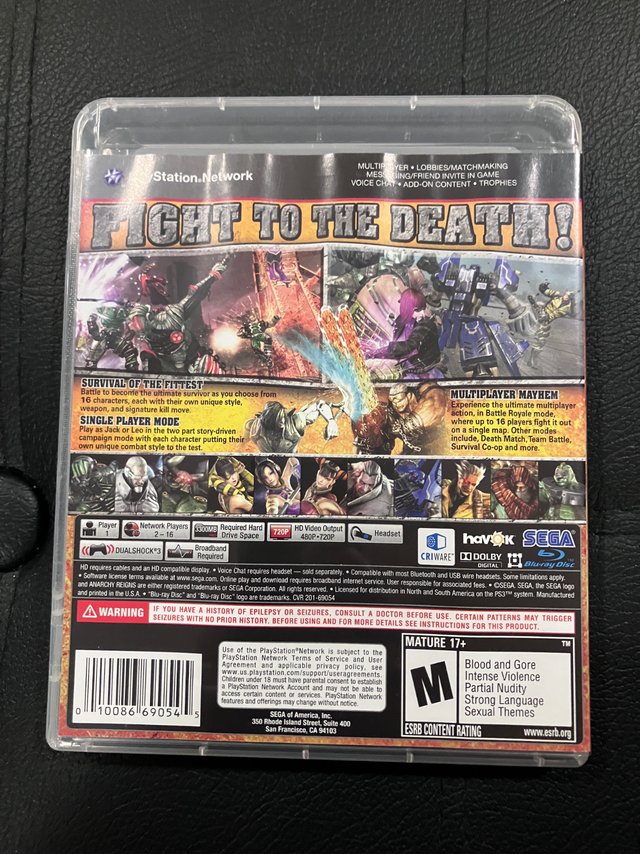 Anarchy Reigns - PS364385360442881121