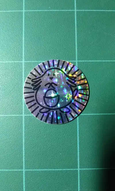 Pokemon TCG Vintage Flip Coin Silver Chansey 1999, View more