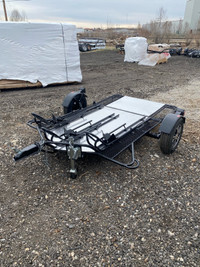 FACTORY DIRECT FOLDING MOTORCYCLE TRAILER