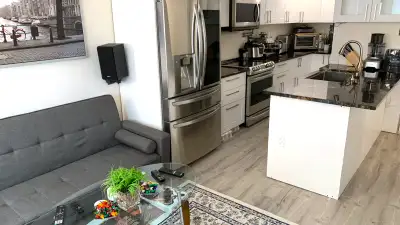 Furnished Bedroom . Renovated . Downtown